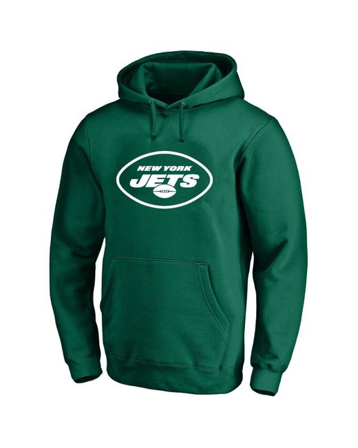 Fanatics Green Aaron Rodgers New York Jets Big And Tall Fleece Name And Number Pullover Hoodie for men