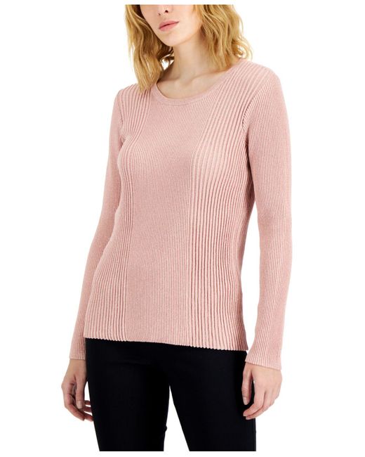 Macy's pink sweater 2025