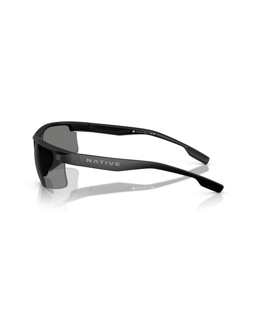 Native Eyewear Black Native Polarized Sunglasses for men