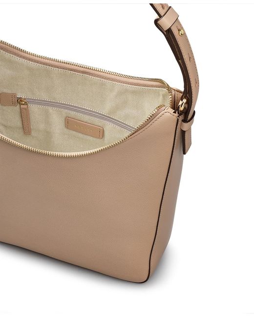Radley White Embankment Way Large Zip Top Shoulder Bag