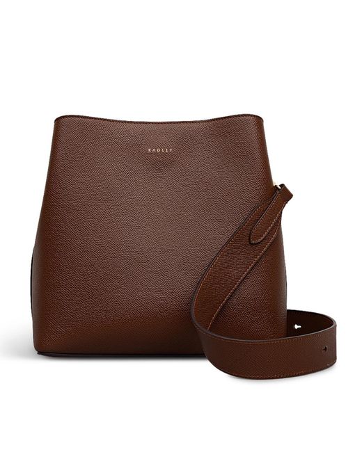 Radley Brown Dukes Place Texture Small Compartment Crossbody Bag