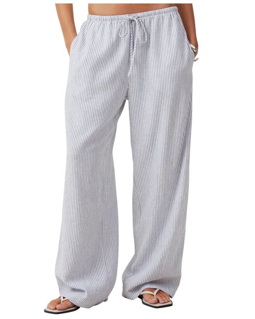 Cotton On Haven Wide Leg Pants in Gray Lyst