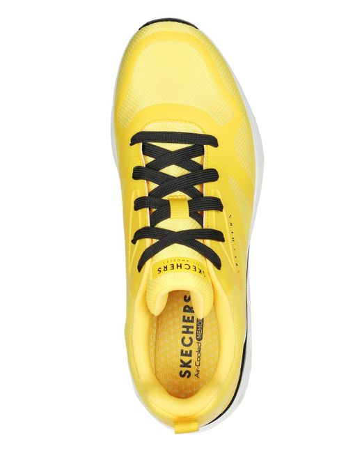 Skechers Street Tres-air Uno in Yellow for Men | Lyst