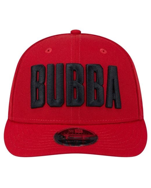 KTZ Red Bubba Wallace Driver 9fifty Snapback Hat for men