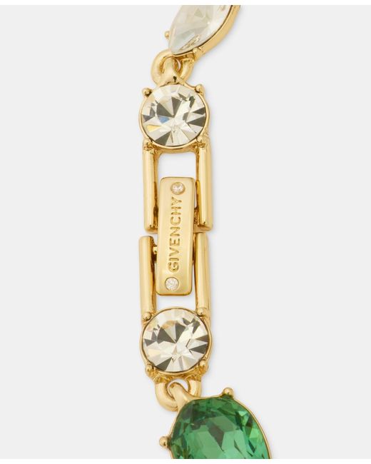 Givenchy Green Crystal Flex Bracelet