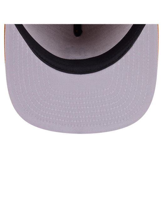KTZ Orange Detroit Tigers Color Pack A-frame 59fifty Fitted Hat for men