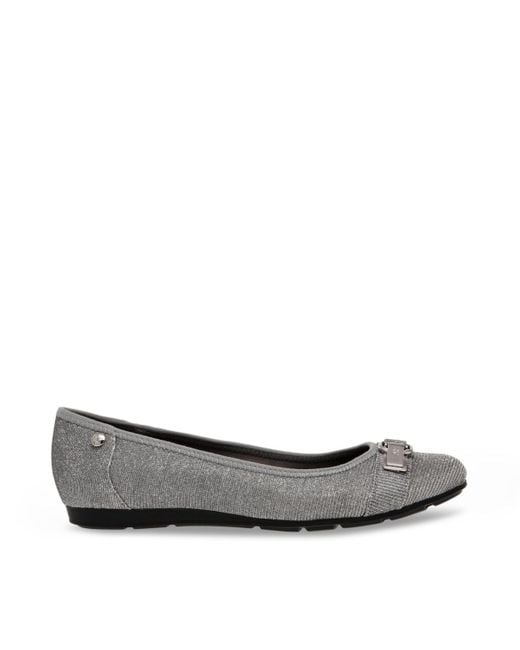 Anne Klein Brown Able Ballet Flats
