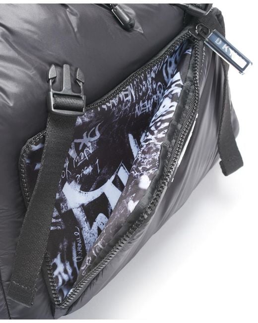 DKNY Gray Womens Luggage Casual Bags,black,one Size