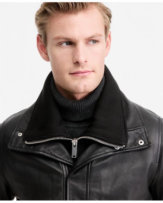 Bagatelle Black Bomber Jacket for men