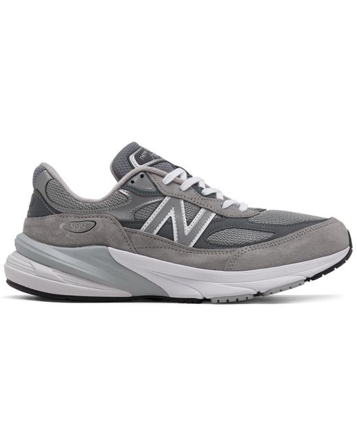 New Balance Gray 990 V6 Running Sneakers From Finish Line for men