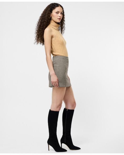 French Connection White Turtleneck Top