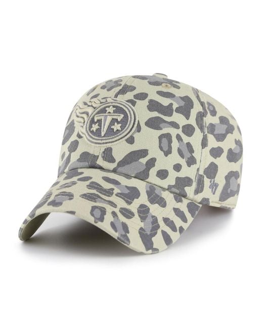'47 Gray Tennessee Titans Bagheera Clean Up Adjustable Hat