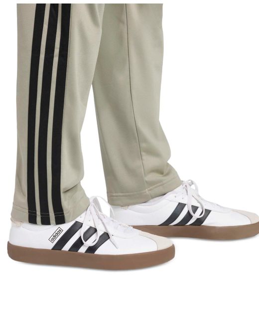 Adidas Green 3-stripes Regular-fit Tricot Track Pants for men