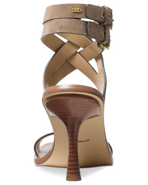 Michael Kors Metallic Michael Irene Stiletto Sandals