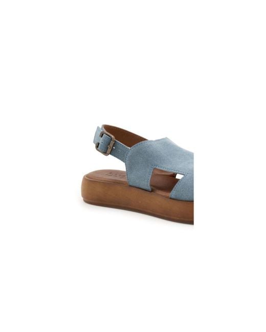 BUENO Blue Jacob Sandal