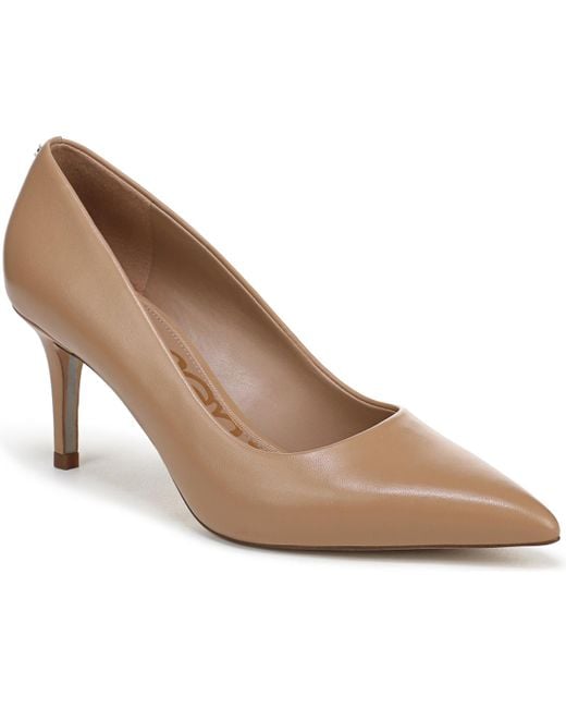 Sam Edelman Natural Vienna Pointed Toe Pumps