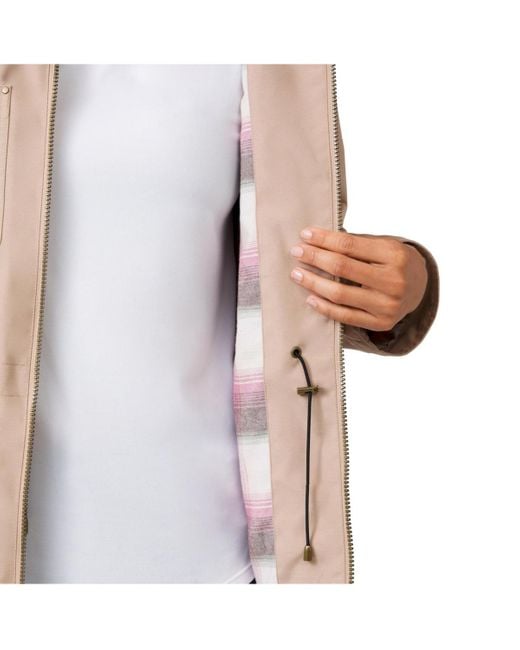 Free Country Natural Lightweight Cascade Canvas Jacket