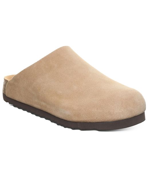 BEARPAW Natural Trinity Slip-on Clogs