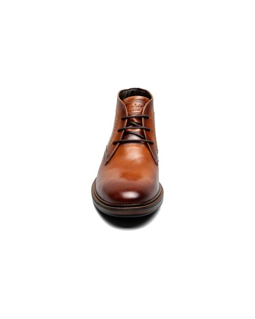 Florsheim Brown Forge Plain Toe Chukka Boot for men