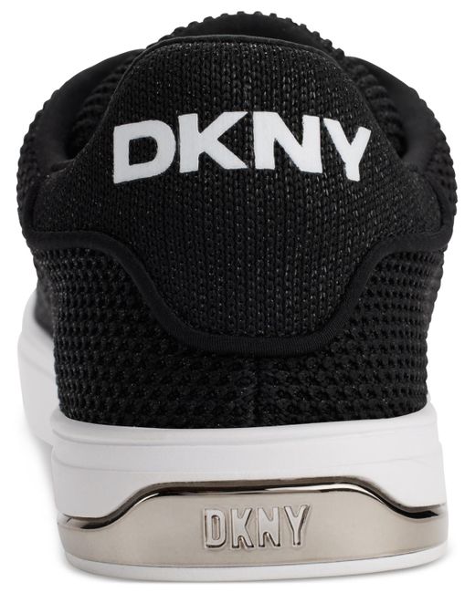 DKNY Pink Abeni Lace-up Low-top Sneakers