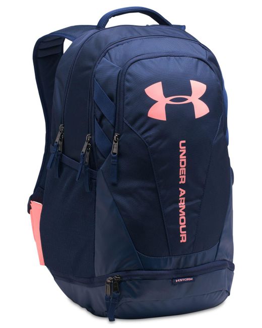 Under Armour Hustle Storm Backpack in Blue Lyst