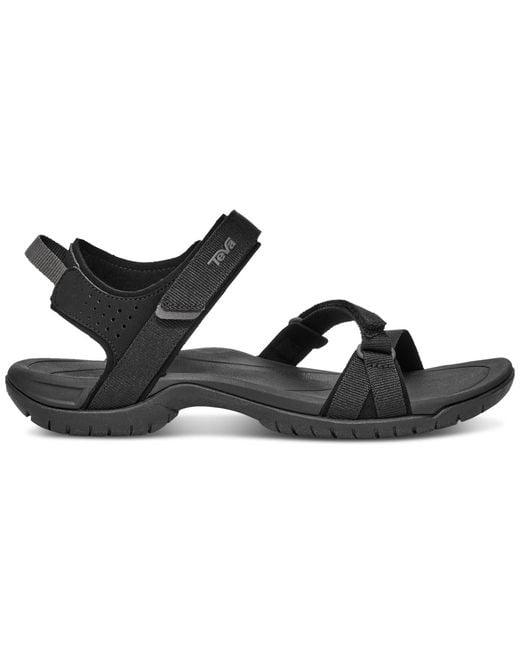 Teva Black Verra Sandals