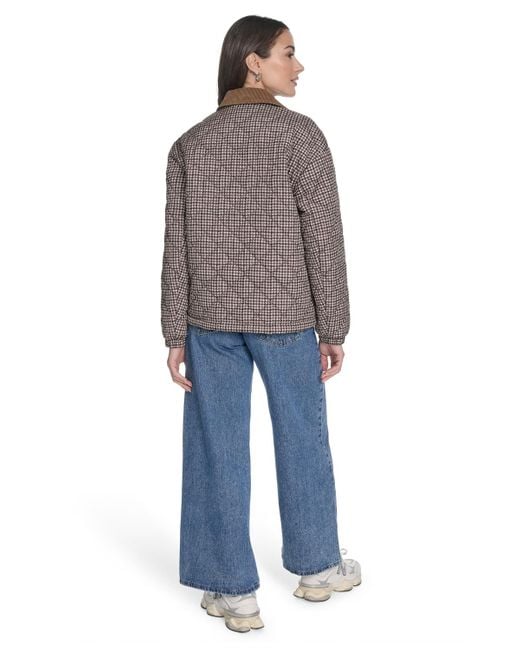 Levi's Brown Regular Diamond Quilted Jacket