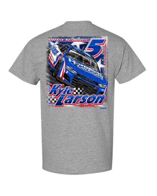 Hendrick Motorsports Team Collection Gray Kyle Larson T-shirt for men