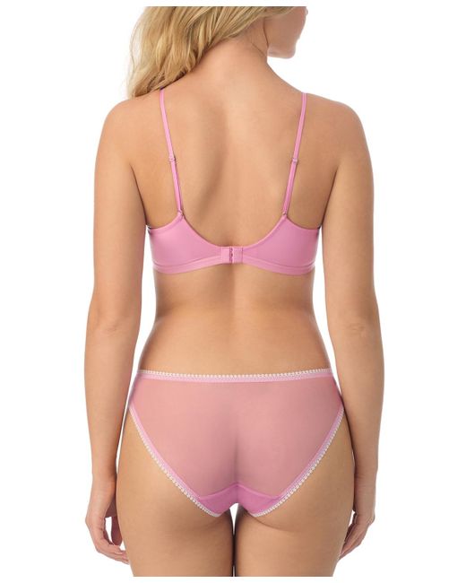 On Gossamer Pink Next To Nothing Micro Wireless Bra G7190