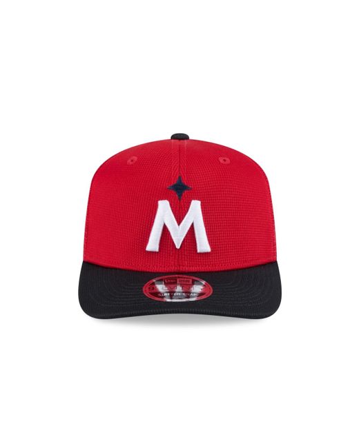 KTZ Red Minnesota Twins 2025 Spring Training 9seventy Stretch-snap Hat for men