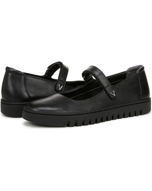 Vionic Black Uptown Mary Jane Flats