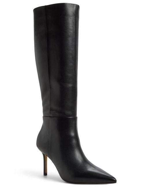 ALDO Black Saphiria Tall Knee-high Dress Boots