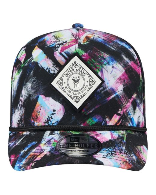 KTZ Blue Inter Miami Cf Golfer Adjustable Hat for men
