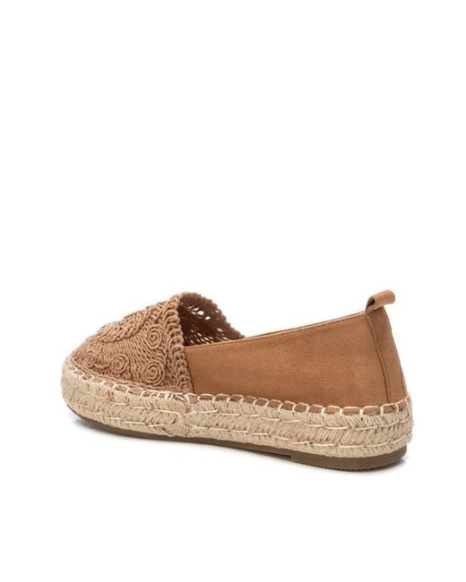 Xti Natural Braided Moccasins