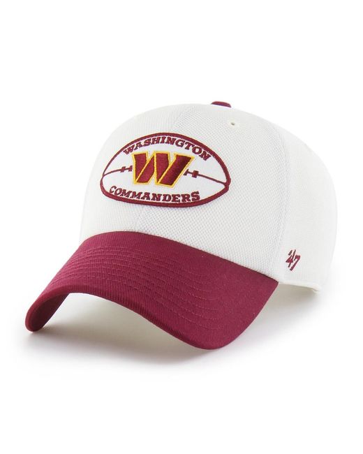 '47 Pink Washington Commanders Adjustable Pique Baseball Cap for men