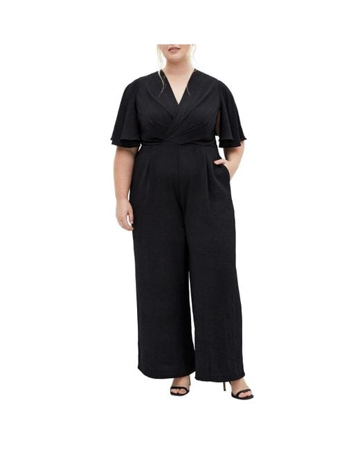 City Chic Black Plus Size Braelynn Jumpsuit