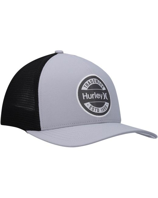 Hurley Blue Charter Trucker Snapback Hat for men