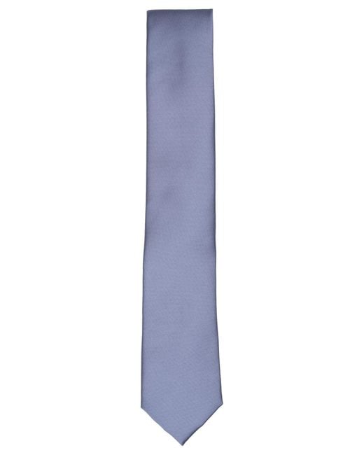 Alfani Blue Solid Texture Slim Tie for men