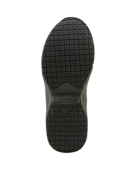 Dr. Scholls Gray Blaze Work Slip-resistant Work Oxfords