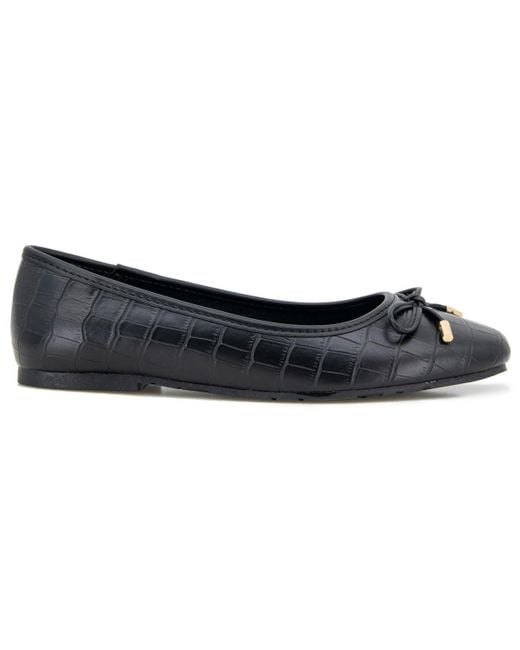 Kenneth Cole Black Elstree Flats