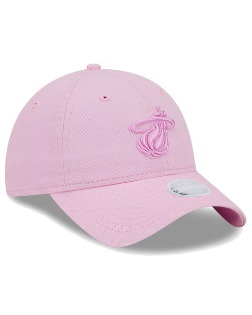 KTZ Pink Miami Heat Colorpack Tonal 9twenty Adjustable Hat