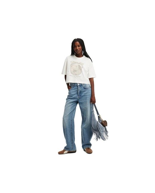 Cotton On White The Cropped Boxy Graphic Tee