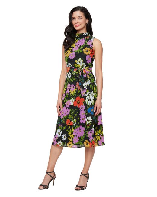 slim fit dress slacks S.L. Fashions 9433236 - Long 100% Polyester A-line Dress main image 0