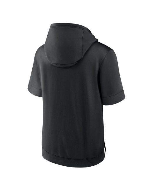 Nike Black Pittsburgh Pirates Tri Code Lockup Short Sleeve Pullover Hoodie for men