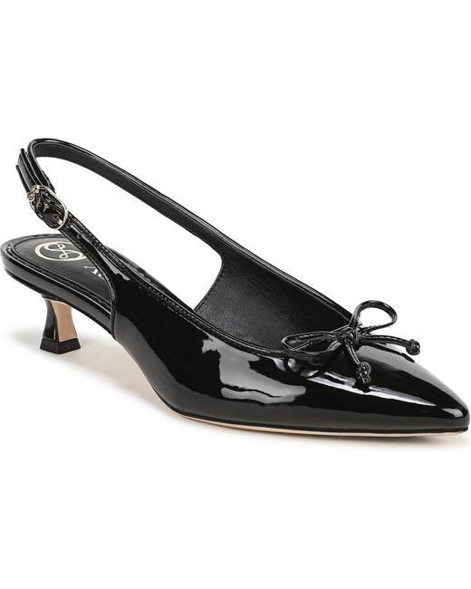Sam & Libby Black Everly Slingback Pumps