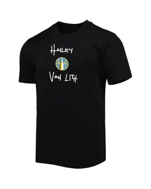 round21 Black And Hailey Van Lith Chicago Sky Name Number T-shirt
