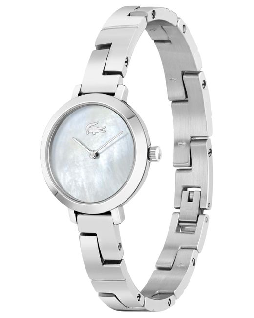 Lacoste White Tivoli Stainless Steel Bracelet Watch 28mm