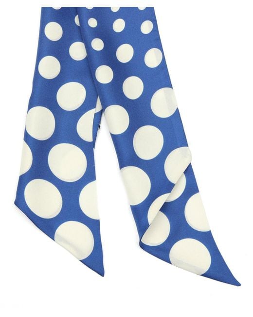 Kate Spade Blue Dots And Bubbles Convertible Hairtie