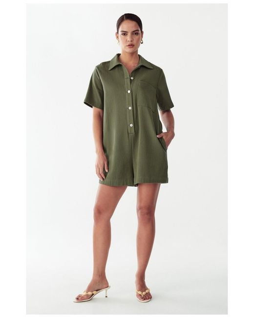 ST MRLO Green Sandra Romper