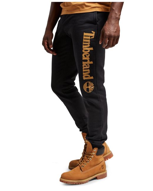 timberlands and sweatpants
